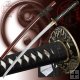 Hand Forged Samurai Katana - Maroon - 40.5 Inches