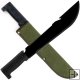 16.5 Inch Serrated Hiking Machete with Pouch