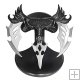 Skull Fang Hand Dagger with Stand