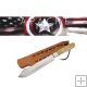 Apache Indian Handle Bowie Knife wth sheath - 13 inches