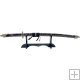 Black Belt Dragon Katana with wood stand