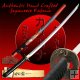 Ryumon Hand Carved and Painted Phoenix Katana - 41.5 inches