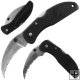 Black Crow Stainless Steel Serrated Blade Knife - 6.625 inch