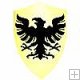 Ornate Medieval Eagle Shield
