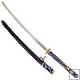 Katana with Hidden Tanto - Blue