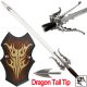 Dragon Lord Sword - Stainless with dragon guards