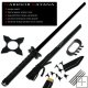 The Black Hawk Ninja Warrior Katana