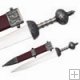 Roman Gladiator Imperial Sword - Burgundy