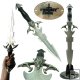 BIG 18 inch THESEUS DAGGER With STAND
