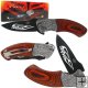 Eagle Head Fantasy Pocket Knife Folder with Pakkawood Handle