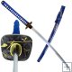 41 Inch Samurai Katana Sword with Blood Carving Line