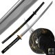 Katana w/ Gold Dragon Tsuba and Scabbard - 40 inch