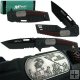 Black U.S. Marines Tanto Blade Pocket Knife 8.5 inches