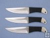 Small Cord Grip Throwing Knives