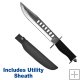 Jungle Master Hunting Knife with Sheath