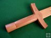Wooden One Hand Medieval Sword