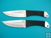 Large Cord Grip Throwing Knives