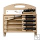 Iron Chef 7 Piece Knife set w/cutting board