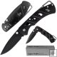 Stealth Black Blade Stainless Folder w/ Lock 7.875 inch