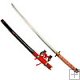 Japanese Officer Katana Sword - Black Sheath