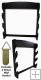 3 Sword Wall Display Rack