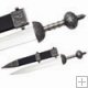 Roman Gladiator Imperial Sword - Black
