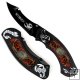 Crimson Scorpion Pocket Knife Tactical Folder